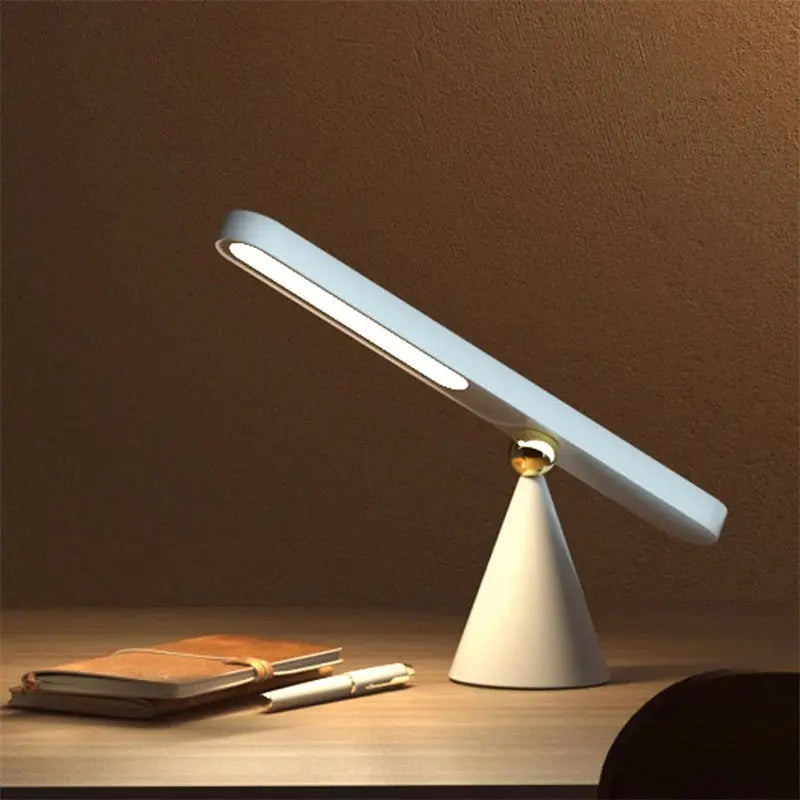 Reading Table Lamp Creative Geometric Desk Lamp Wireless Wall Lamp Multifunctional Magnetic Suction Small Night Light TrendyDwelling