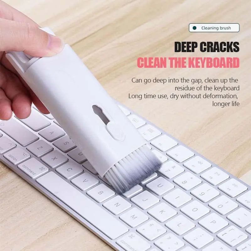 Multifunctional Bluetooth-compatible Headset Cleaning Pen Set Keyboard Cleaner Cleaning Tools Cleaner Keycap Puller Kit TrendyDwelling