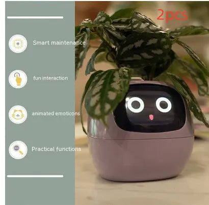 Smart Planter Endless Fun Over 49 Rich Expressions 7 Smart Sensors And AI Chips Make Raising Plants Easy And Fun TrendyDwelling