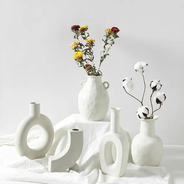 Nordic decoration ceramic vase TrendyDwelling