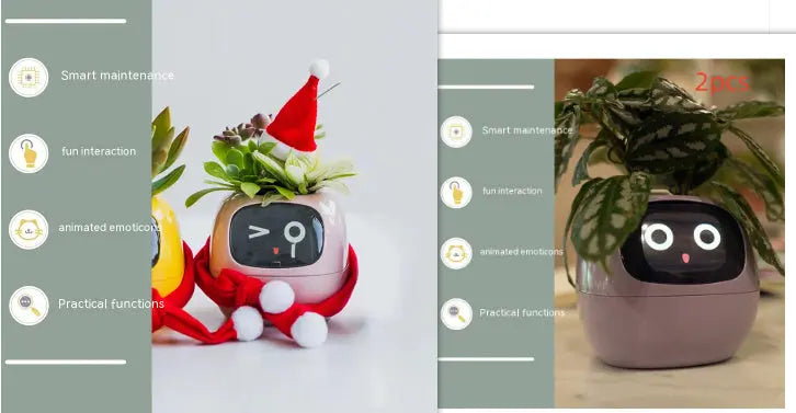 Smart Planter Endless Fun Over 49 Rich Expressions 7 Smart Sensors And AI Chips Make Raising Plants Easy And Fun TrendyDwelling