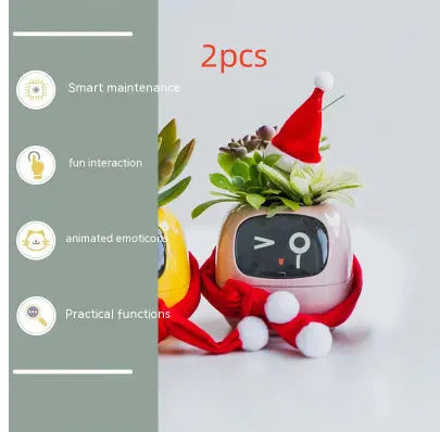 Smart Planter Endless Fun Over 49 Rich Expressions 7 Smart Sensors And AI Chips Make Raising Plants Easy And Fun TrendyDwelling