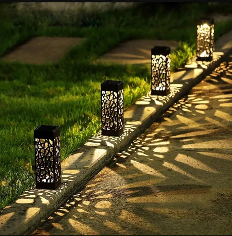 Solar Garden Pathway Lights Lawn Lamp For Garden Lantern Decoration Outdoor Path Light Wireless Waterproof Night Led Solar Lamp TrendyDwelling