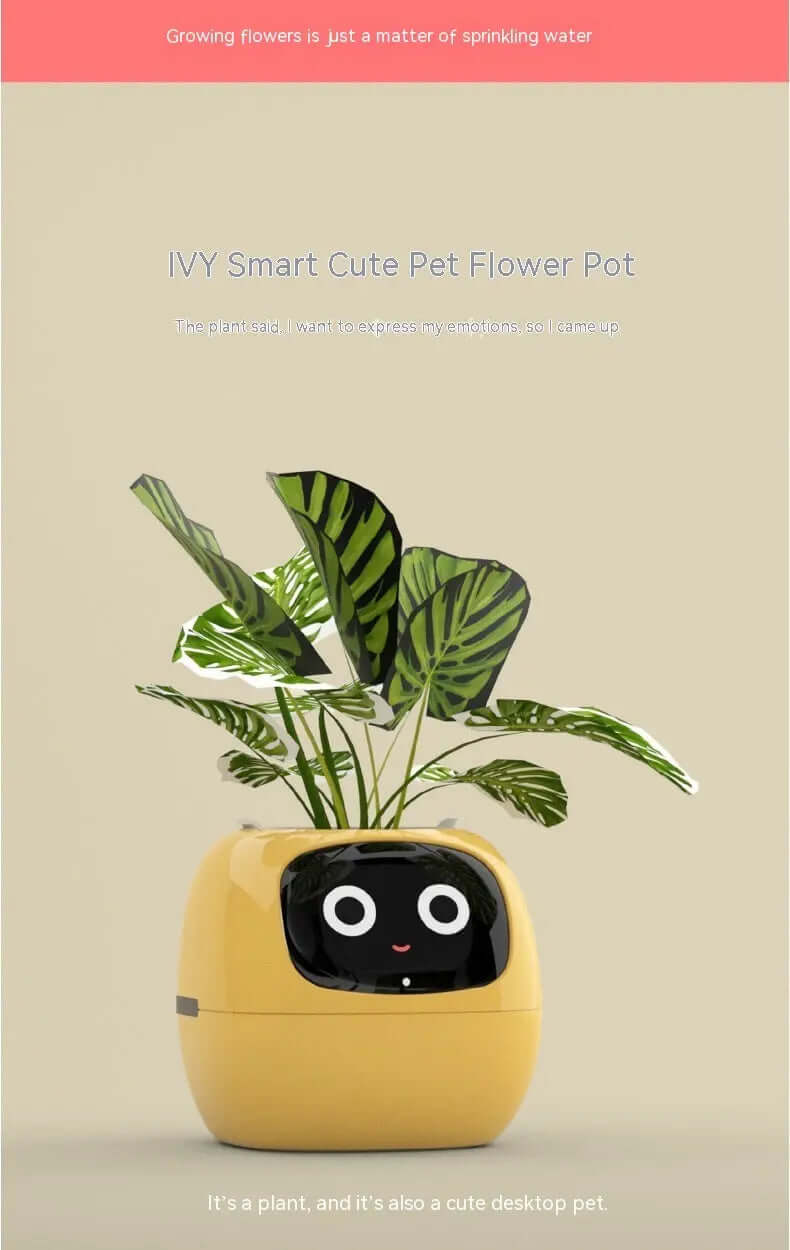 Smart Planter Endless Fun Over 49 Rich Expressions 7 Smart Sensors And AI Chips Make Raising Plants Easy And Fun TrendyDwelling