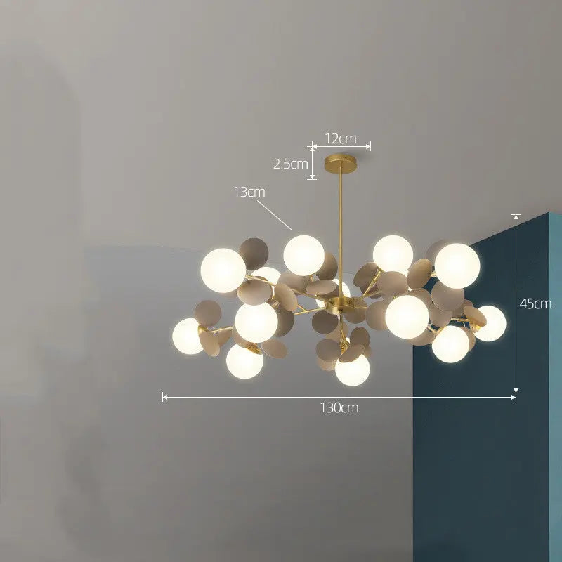 Nordic Chandelier Modern Minimalist Living Room Bedroom Lighting TrendyDwelling