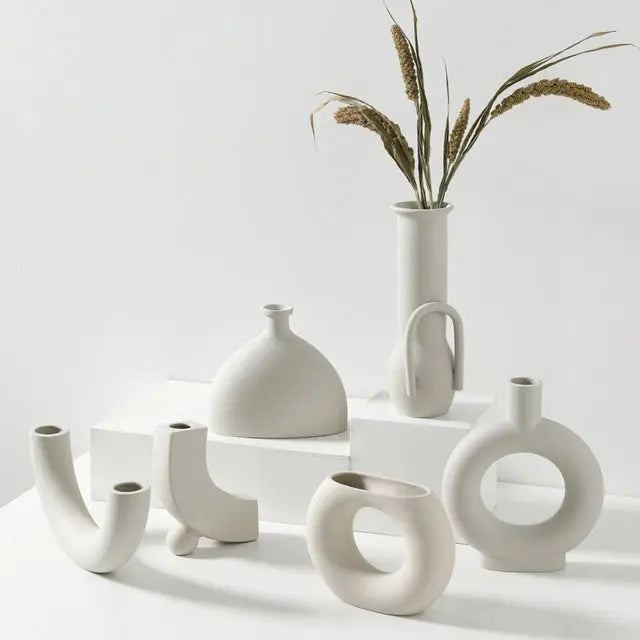 Nordic decoration ceramic vase TrendyDwelling