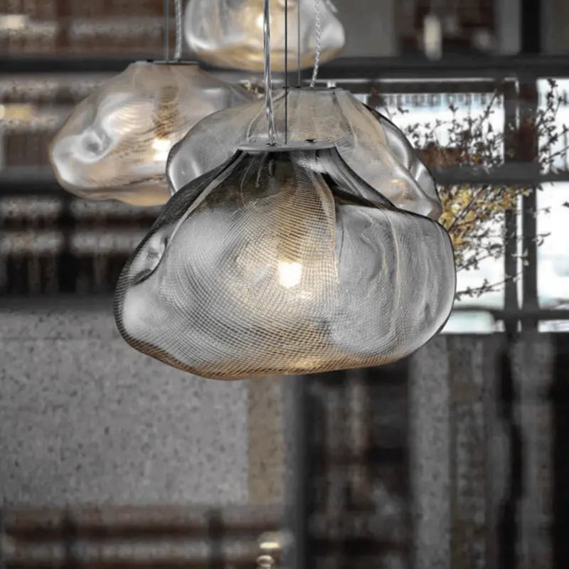 Postmodern Light Luxury Glass Decorative Chandelier TrendyDwelling