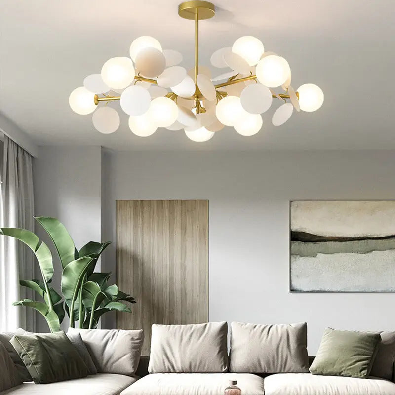 Nordic Chandelier Modern Minimalist Living Room Bedroom Lighting TrendyDwelling