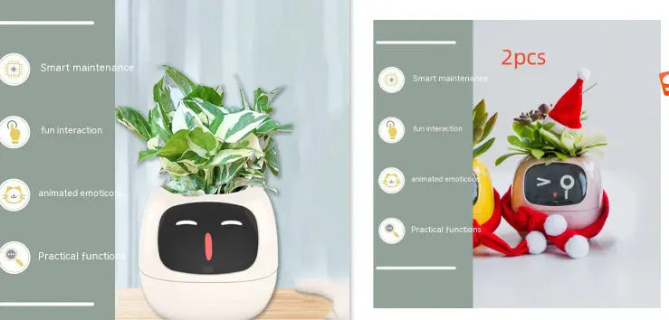 Smart Planter Endless Fun Over 49 Rich Expressions 7 Smart Sensors And AI Chips Make Raising Plants Easy And Fun TrendyDwelling