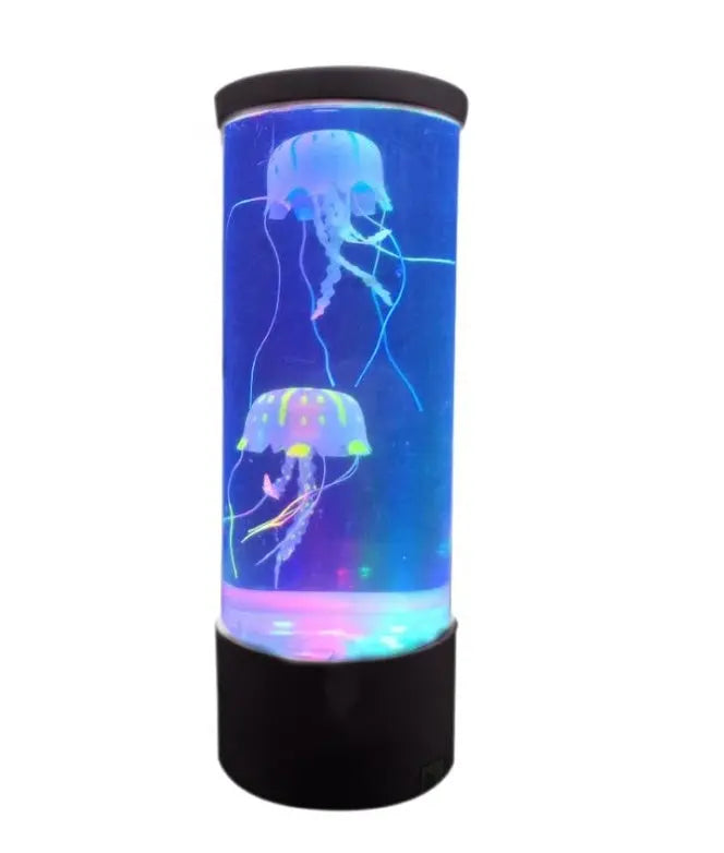 LED Jellyfish Aquarium Lamp Night Light USB Powered TrendyDwelling