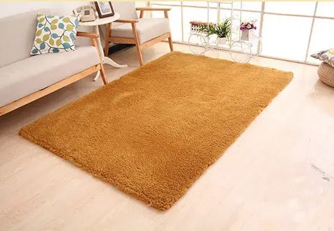 Living Room Rug Area Solid Carpet Fluffy Soft Home Decor White Plush Carpet Bedroom Carpet Kitchen Floor Mats White Rug Tapete TrendyDwelling