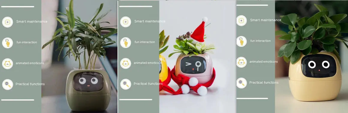 Smart Planter Endless Fun Over 49 Rich Expressions 7 Smart Sensors And AI Chips Make Raising Plants Easy And Fun TrendyDwelling