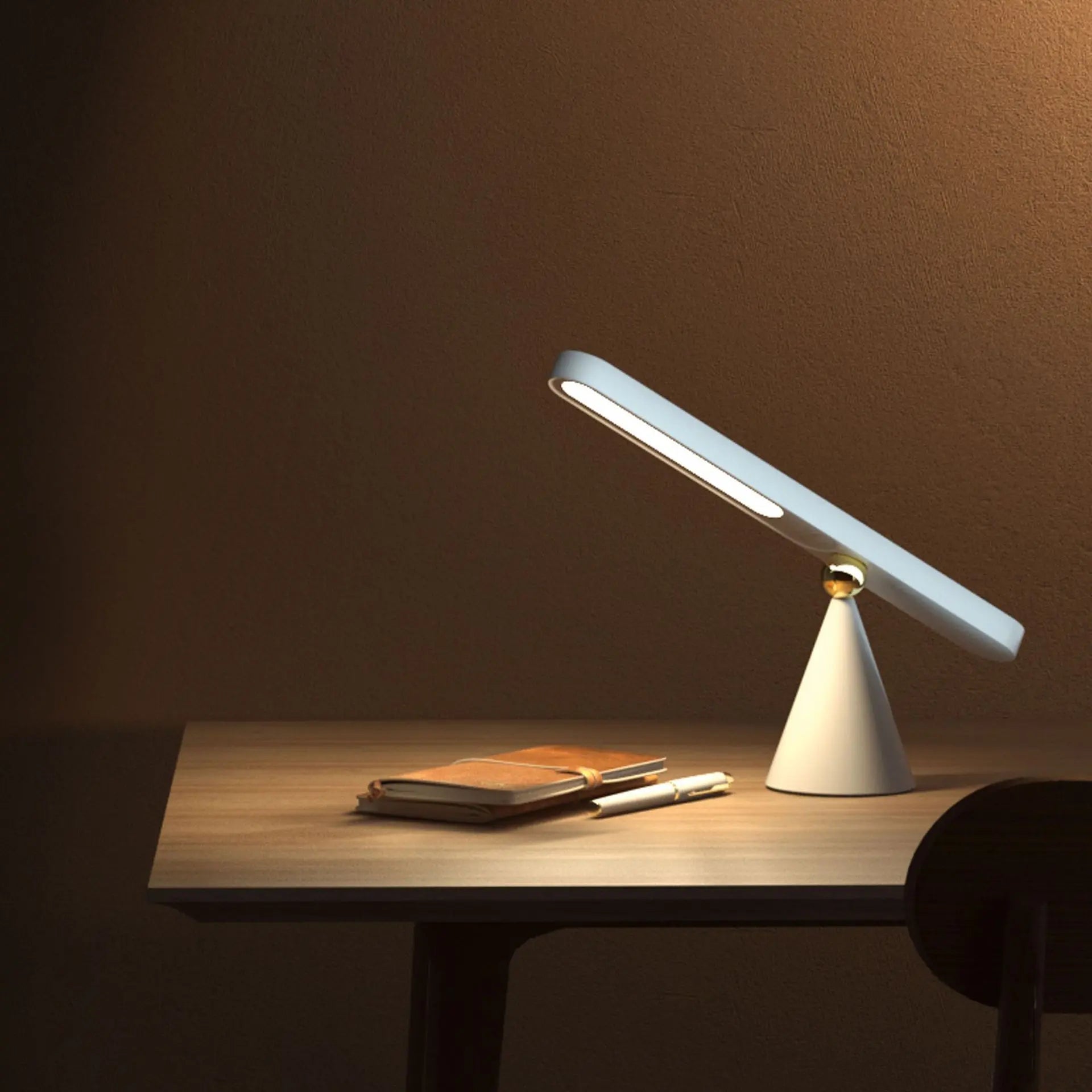 Reading Table Lamp Creative Geometric Desk Lamp Wireless Wall Lamp Multifunctional Magnetic Suction Small Night Light TrendyDwelling