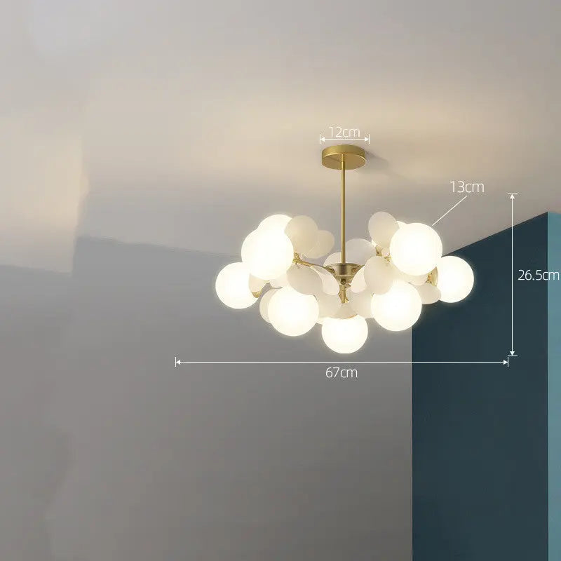 Nordic Chandelier Modern Minimalist Living Room Bedroom Lighting TrendyDwelling