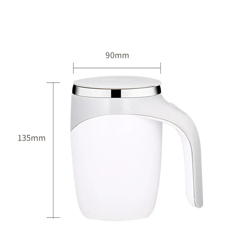 Rechargeable Model Automatic Stirring Cup Coffee Cup High Value Electric Stirring Cup Lazy Milkshake Rotating Magnetic Water Cup TrendyDwelling