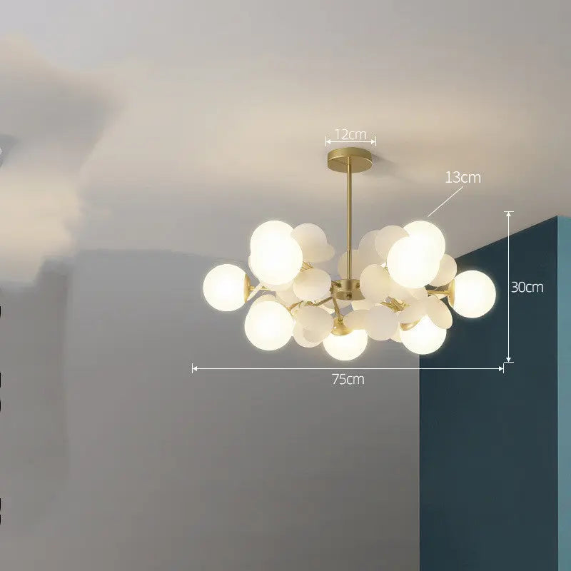 Nordic Chandelier Modern Minimalist Living Room Bedroom Lighting TrendyDwelling