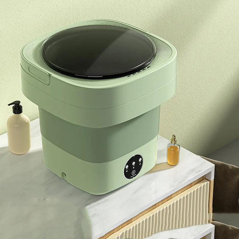 Mini Foldable Washing Machine Portable Mini Socks Underwear Panties Washing Machine Big Capacity 3 Models With Spinning Dry Gadgets TrendyDwelling