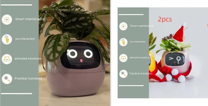 Smart Planter Endless Fun Over 49 Rich Expressions 7 Smart Sensors And AI Chips Make Raising Plants Easy And Fun TrendyDwelling