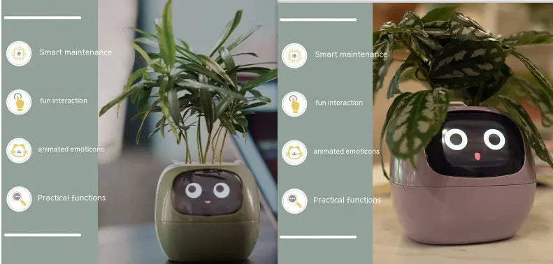 Smart Planter Endless Fun Over 49 Rich Expressions 7 Smart Sensors And AI Chips Make Raising Plants Easy And Fun TrendyDwelling