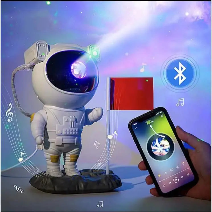 Creative Astronaut Galaxy Starry Sky Projector Nightlight USB Atmospher Bedroom Table Lamp TrendyDwelling