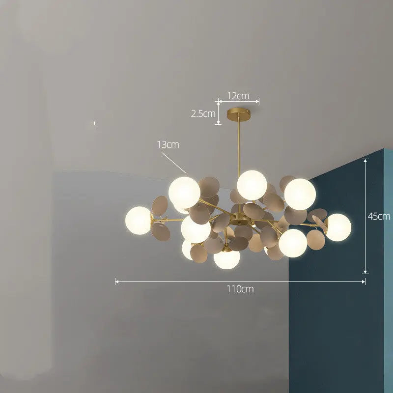 Nordic Chandelier Modern Minimalist Living Room Bedroom Lighting TrendyDwelling