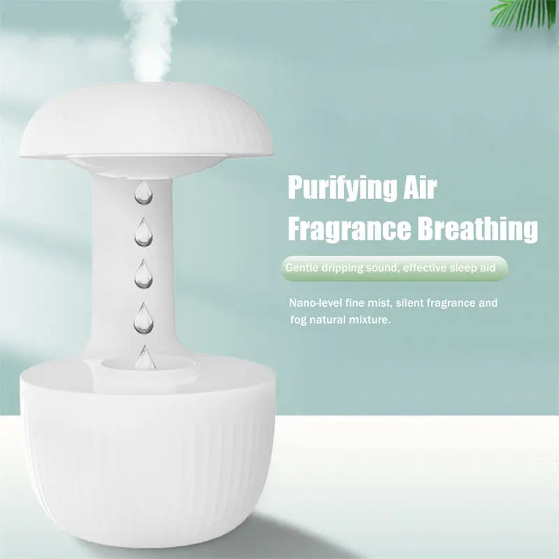 Anti-gravity Air Humidifier Mute Countercurrent Humidifier Levitating Water Drops Cool Mist Maker Fogger Relieve Fatigue TrendyDwelling