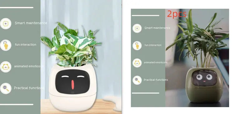 Smart Planter Endless Fun Over 49 Rich Expressions 7 Smart Sensors And AI Chips Make Raising Plants Easy And Fun TrendyDwelling