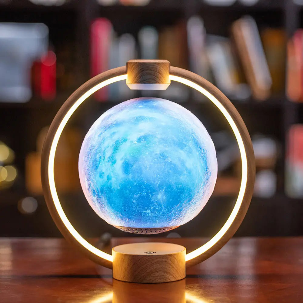 Maglev Moon Light Bluetooth 3D Stereo Diy Colorful Glare TrendyDwelling