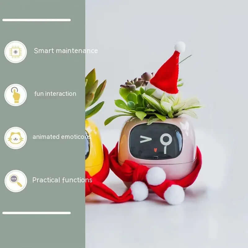 Smart Planter Endless Fun Over 49 Rich Expressions 7 Smart Sensors And AI Chips Make Raising Plants Easy And Fun TrendyDwelling