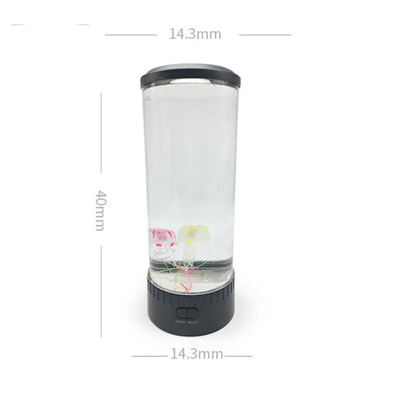 LED Jellyfish Aquarium Lamp Night Light USB Powered TrendyDwelling