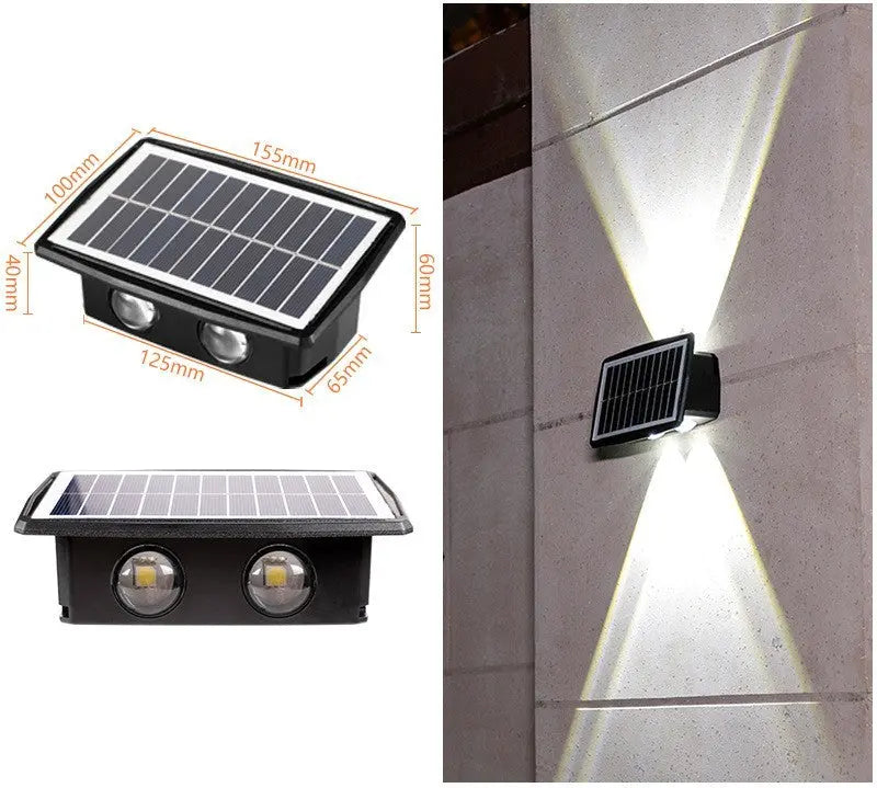 Solar Outdoor Wall Lights Waterproofing TrendyDwelling