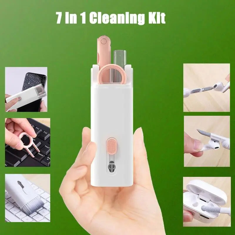 Multifunctional Bluetooth-compatible Headset Cleaning Pen Set Keyboard Cleaner Cleaning Tools Cleaner Keycap Puller Kit TrendyDwelling