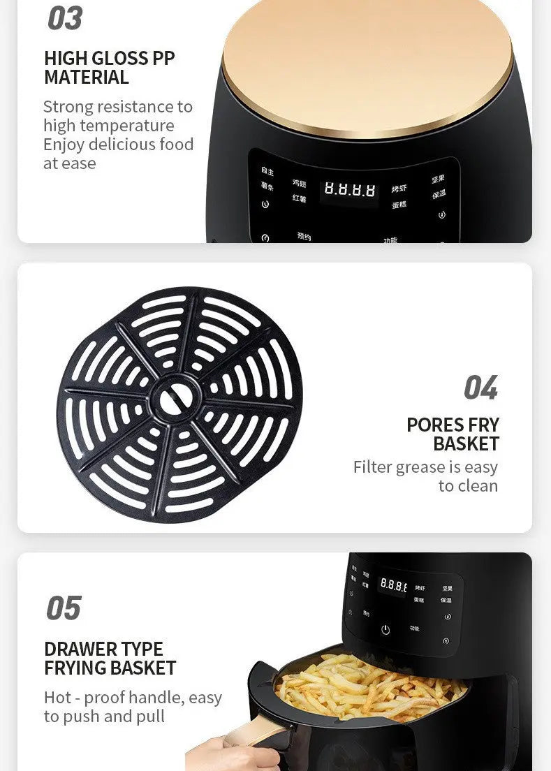 Air Fryer Smart Touch Home Electric Fryer TrendyDwelling