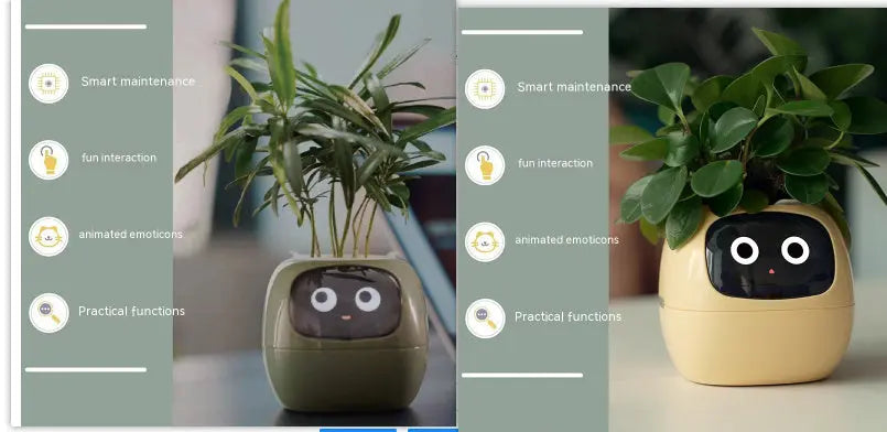 Smart Planter Endless Fun Over 49 Rich Expressions 7 Smart Sensors And AI Chips Make Raising Plants Easy And Fun TrendyDwelling