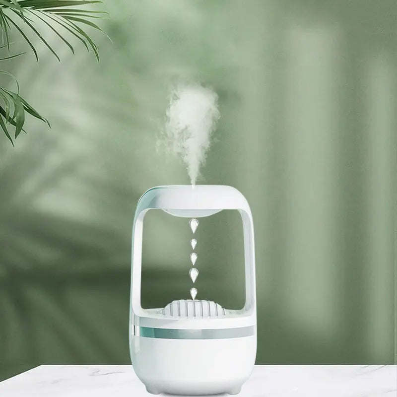 Anti Gravity Humidifier Water Drop Backflow Aromatherapy Machine Large Capacity Office Bedroom Quiet Heavy Fog Household Sprayer TrendyDwelling