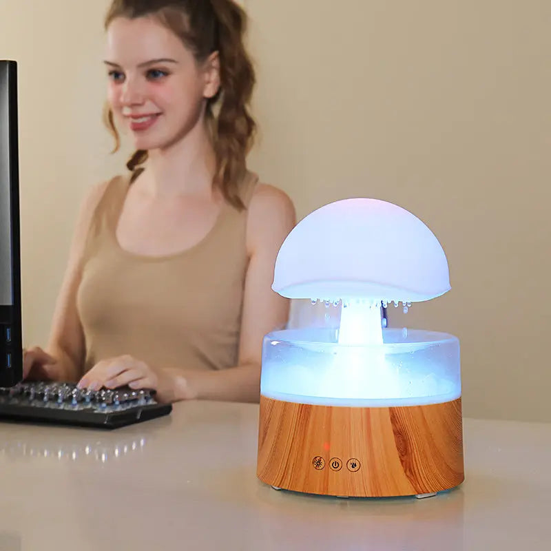 New Rain Cloud Humidifier Aromatherapy Machine Air Humidifier Ultrasonic Aroma Diffuser TrendyDwelling