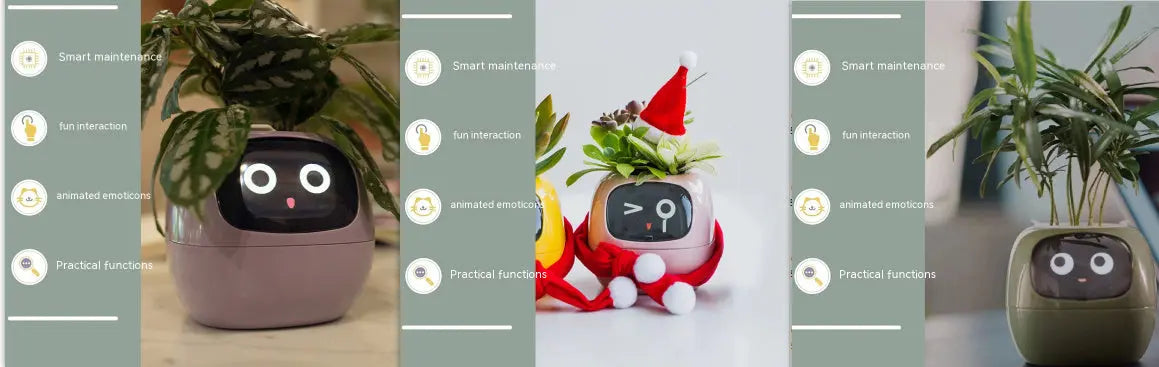 Smart Planter Endless Fun Over 49 Rich Expressions 7 Smart Sensors And AI Chips Make Raising Plants Easy And Fun TrendyDwelling