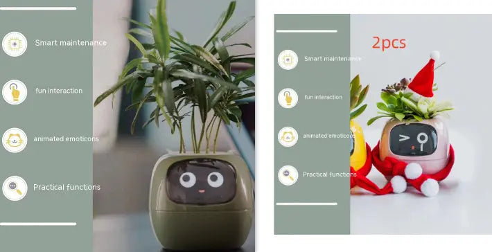 Smart Planter Endless Fun Over 49 Rich Expressions 7 Smart Sensors And AI Chips Make Raising Plants Easy And Fun TrendyDwelling