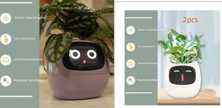 Smart Planter Endless Fun Over 49 Rich Expressions 7 Smart Sensors And AI Chips Make Raising Plants Easy And Fun TrendyDwelling