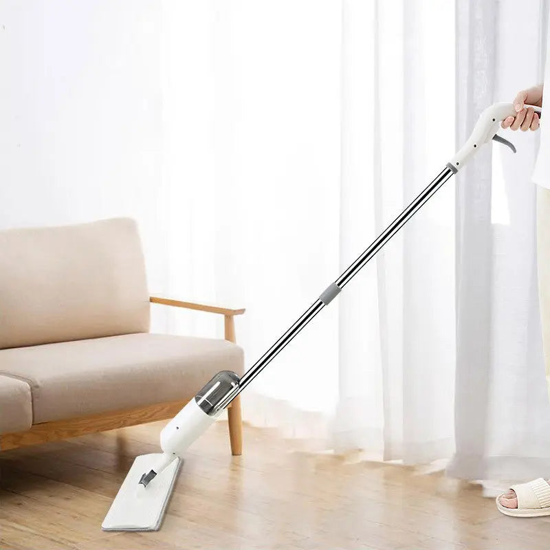 Flat Squeeze Mop Lazy Mop With Bucket Wringing Floor Cleaning Mop Hand Free Microfiber Mop Pads TrendyDwelling