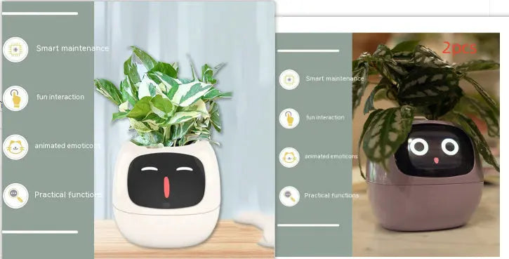 Smart Planter Endless Fun Over 49 Rich Expressions 7 Smart Sensors And AI Chips Make Raising Plants Easy And Fun TrendyDwelling