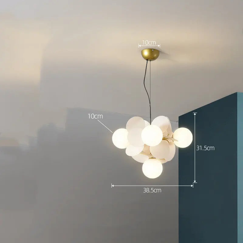 Nordic Chandelier Modern Minimalist Living Room Bedroom Lighting TrendyDwelling