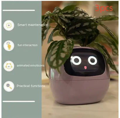 Smart Planter Endless Fun Over 49 Rich Expressions 7 Smart Sensors And AI Chips Make Raising Plants Easy And Fun TrendyDwelling