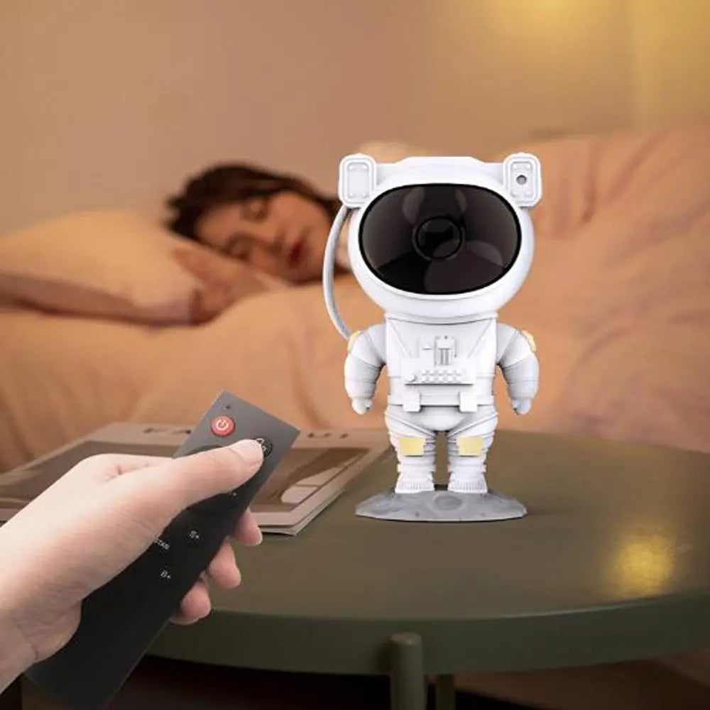 Creative Astronaut Galaxy Starry Sky Projector Nightlight USB Atmospher Bedroom Table Lamp TrendyDwelling