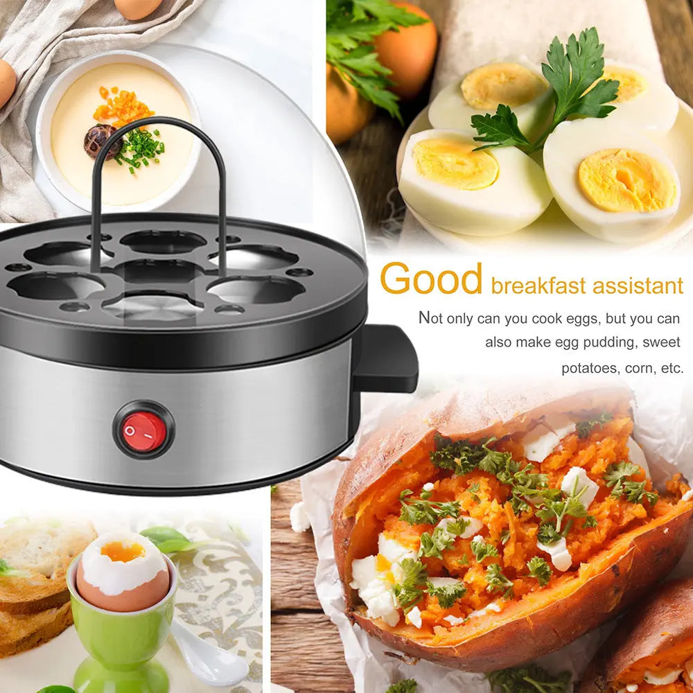 Multifunctional Egg Cooker Mini Egg Steamer Breakfast Egg Steamer TrendyDwelling