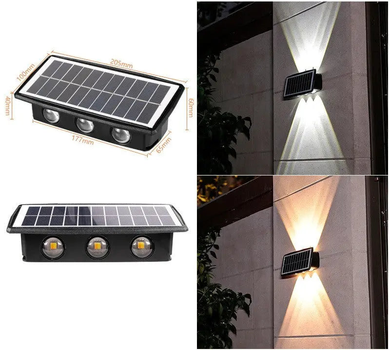 Solar Outdoor Wall Lights Waterproofing TrendyDwelling