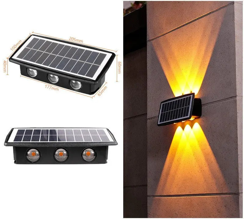 Solar Outdoor Wall Lights Waterproofing TrendyDwelling