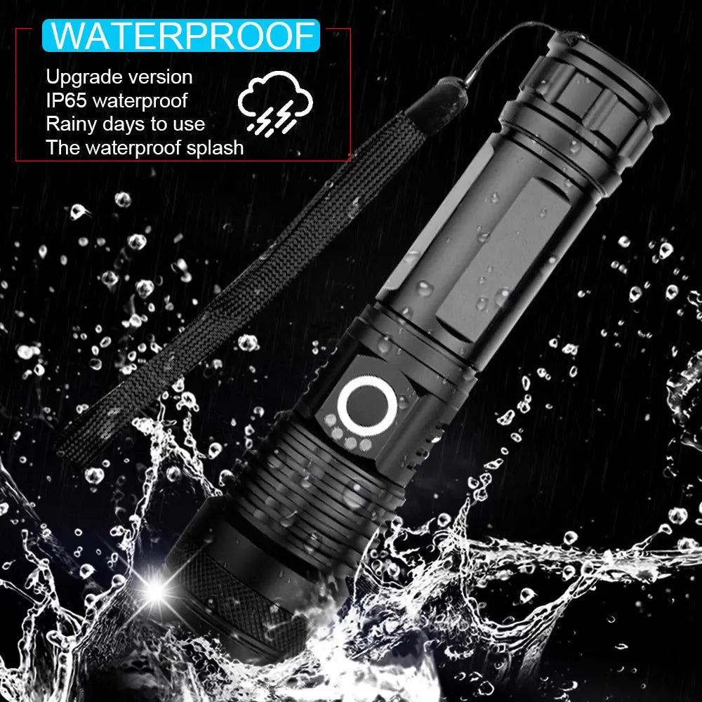 USB Charging Zoom P50 Flashlight TrendyDwelling