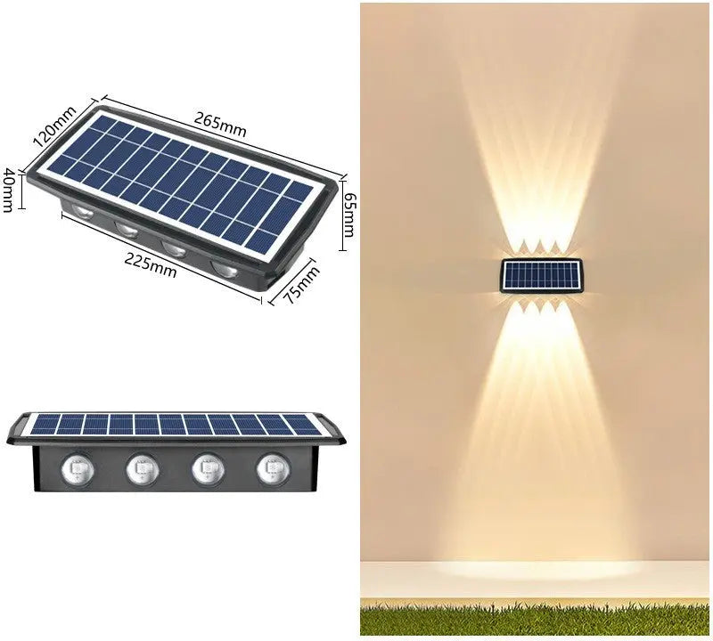 Solar Outdoor Wall Lights Waterproofing TrendyDwelling