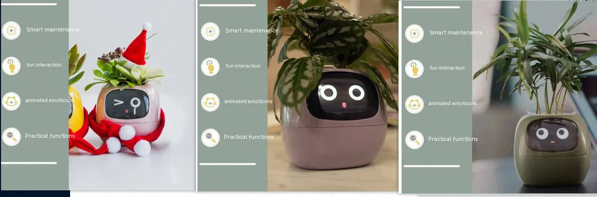 Smart Planter Endless Fun Over 49 Rich Expressions 7 Smart Sensors And AI Chips Make Raising Plants Easy And Fun TrendyDwelling